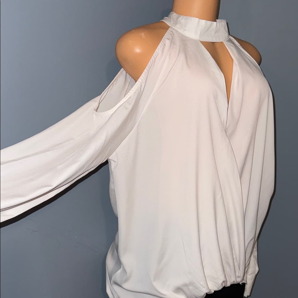 YOINS Halter-Style Wrap Blouse - Size Large