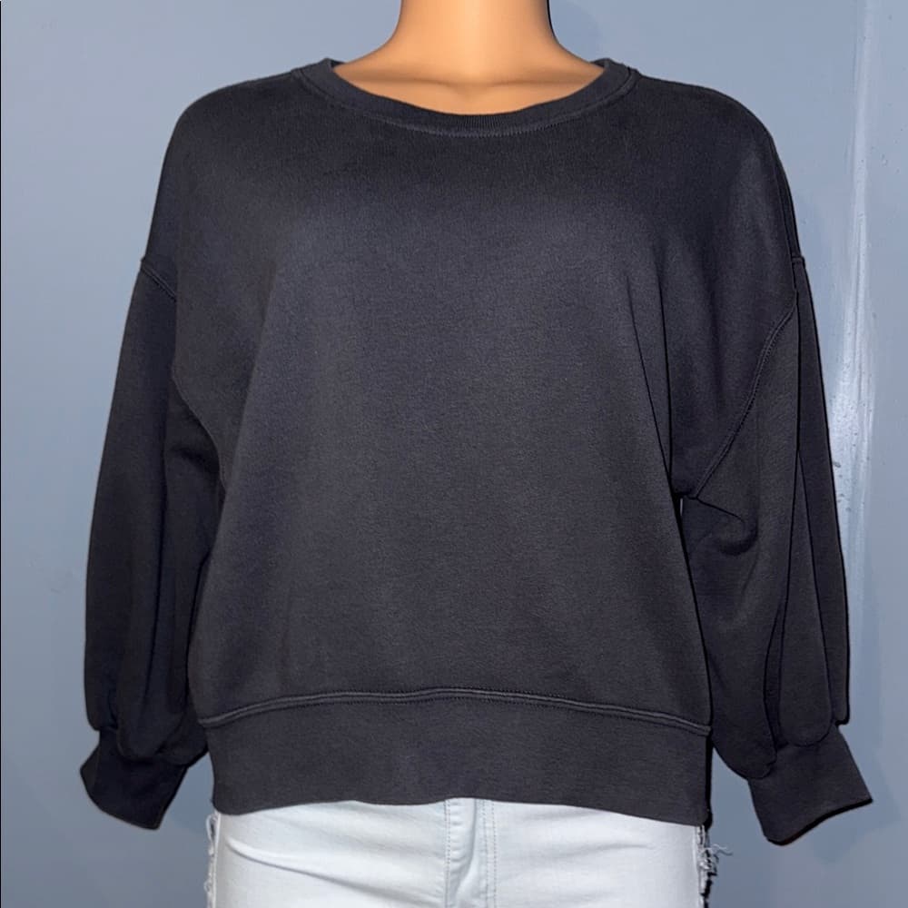 Abercrombie & Fitch Charcoal Pullover