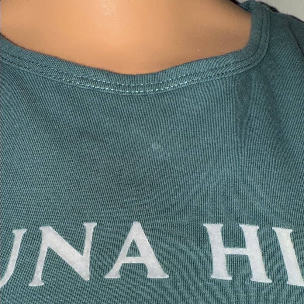 Hollister Athletic Club Women's Green Crop Top
