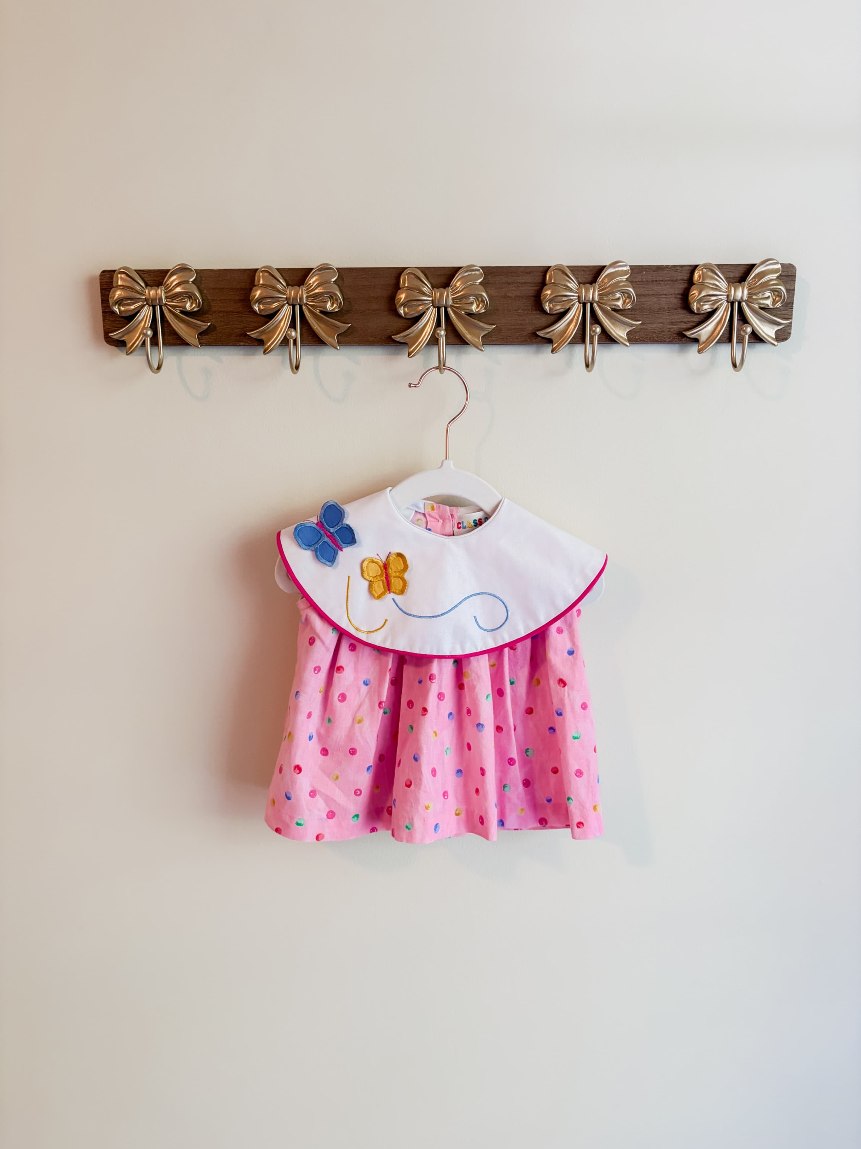 Class Club Baby size 12 months girls butterfly top