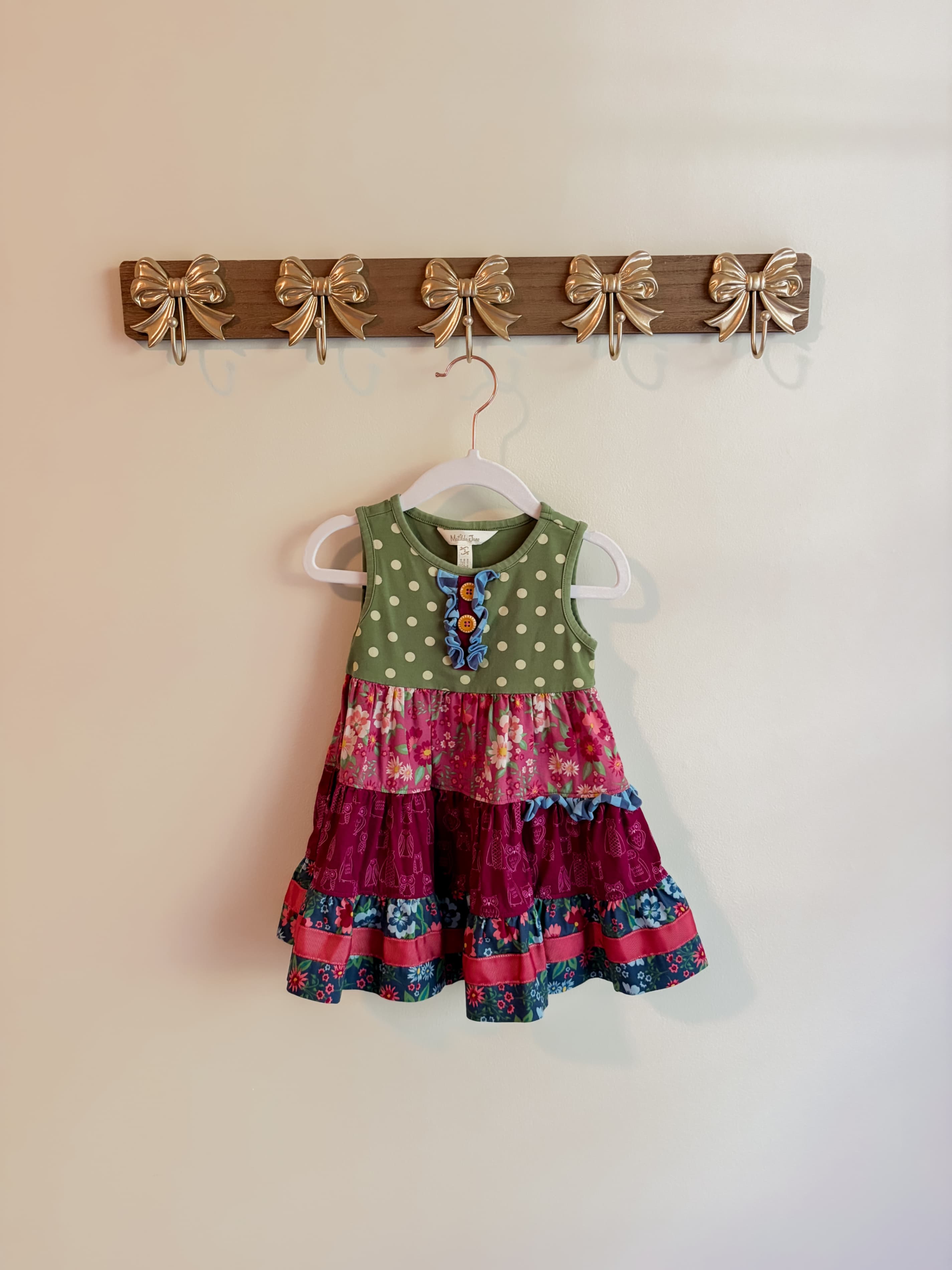 Matilda Jane Girls' Tiered Dress Size 2