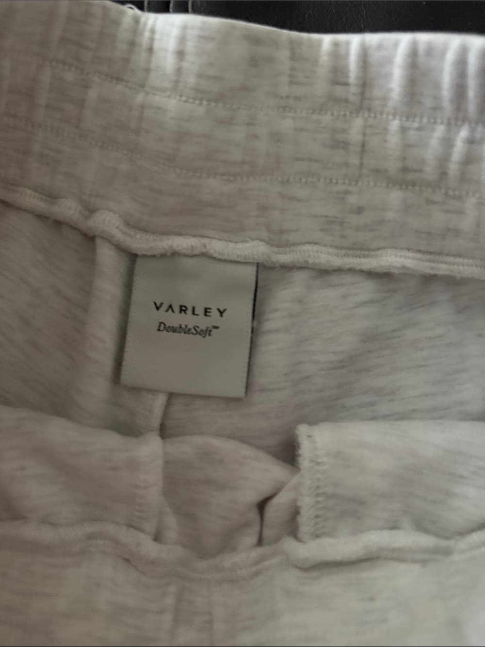 Varley Light Heather Gray Drawstring Athletic Shorts