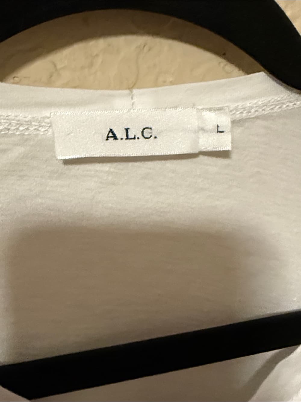 A.L.C. White Tie-Front Puff Sleeve Blouse