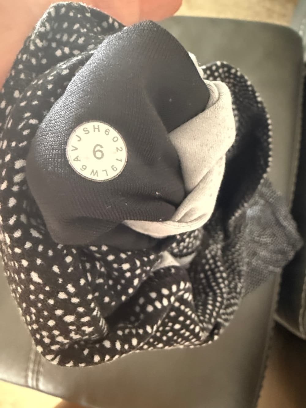 lululemon athletica Black and White Patterned Leggings