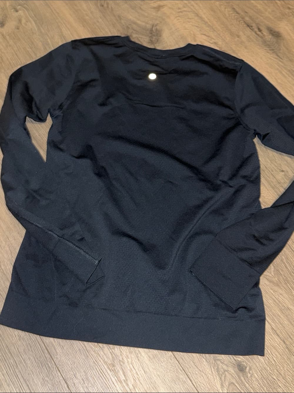 Black Long Sleeve Lightweight Top