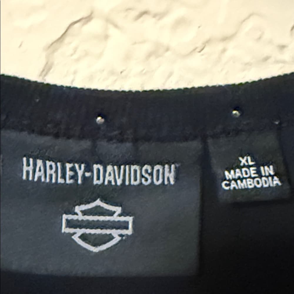 Harley-Davidson Black Women's Tank with Stud Accents