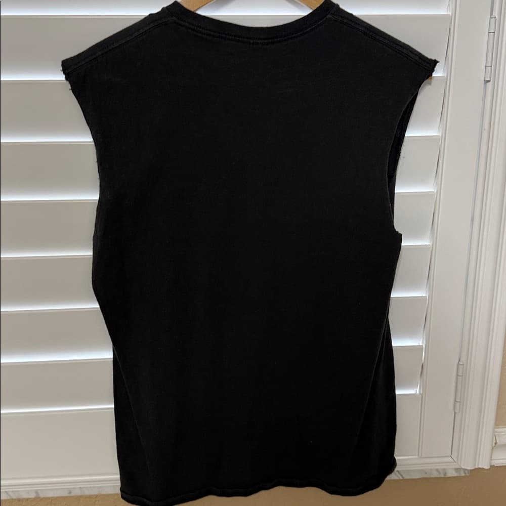 Motörhead Sleeveless Black Graphic Tee 20" pit to pit