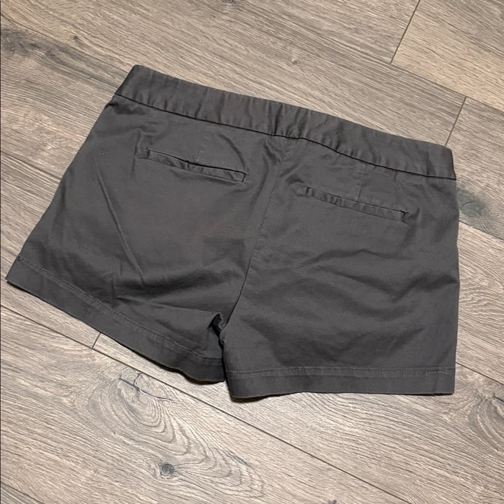 J. Crew dark khaki charcoal shorts size 4