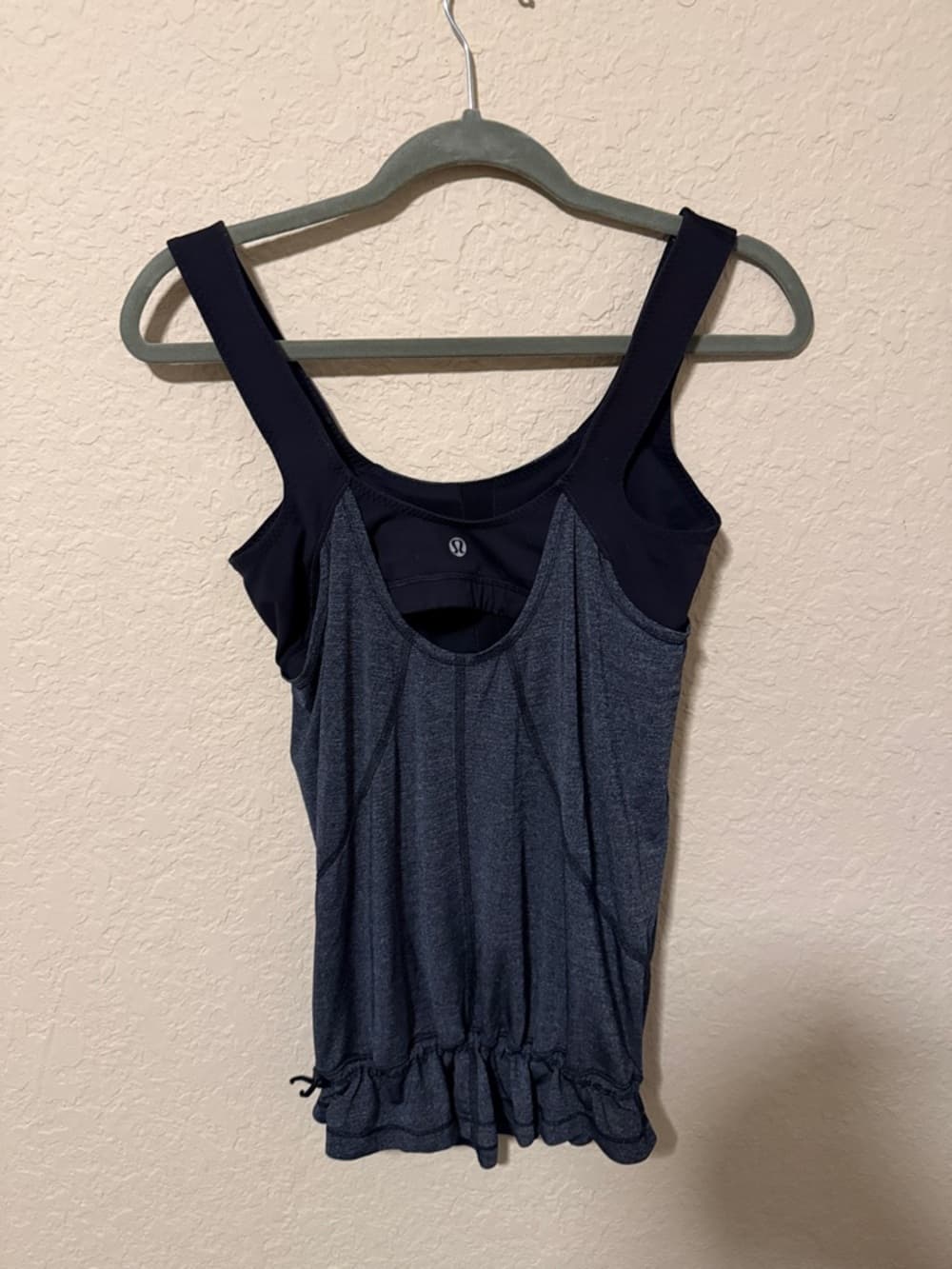 lululemon athletica Black Performance Tank Top