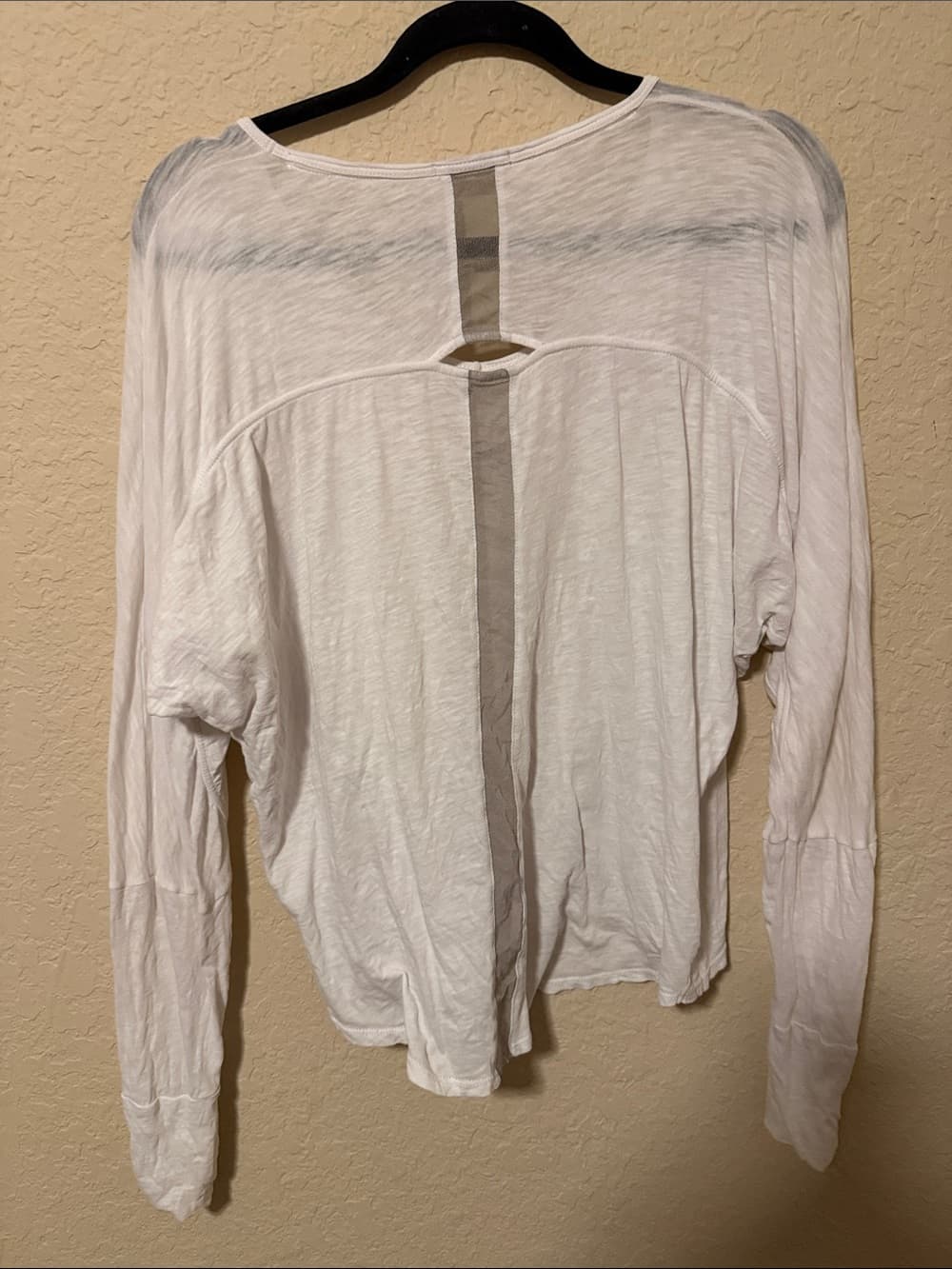 SKIN Lightweight White Long-Sleeve Women's Top