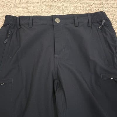 Mier Quick Dry Cargo Hiking Pants Womens 10 Color Black/Blue Convertable Pants
