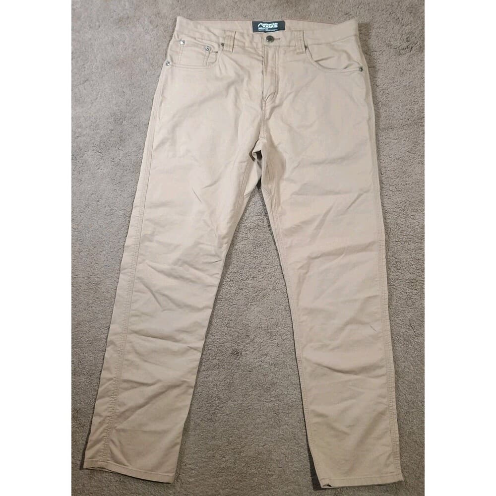 Mountain Khakis Pants Mens Fits 32X28 Larimer Modern Fit Gorpcore Outdoors Hike