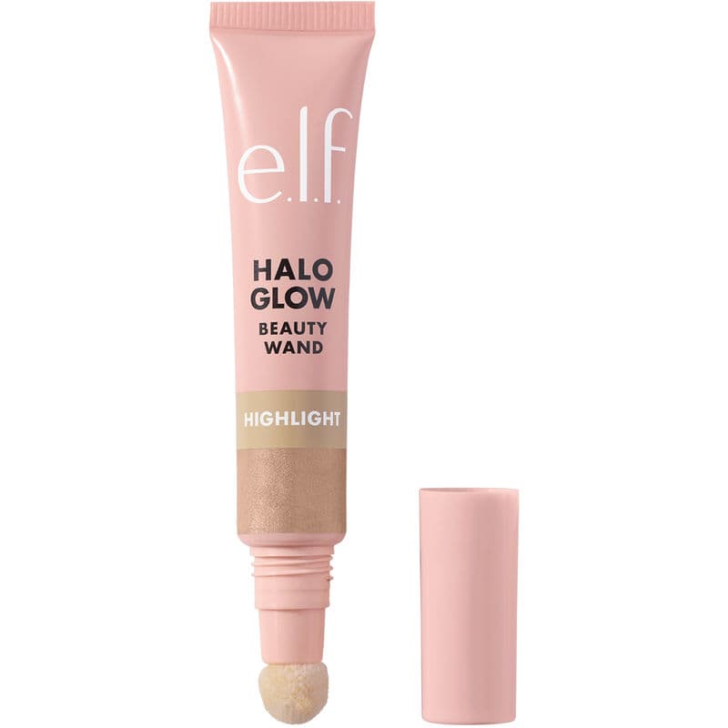 E.l.f. Halo Glow Highlighter Wand - Champagne Campaign - 0.33 Fl Oz: Liquid Smoothing Vegan Formula