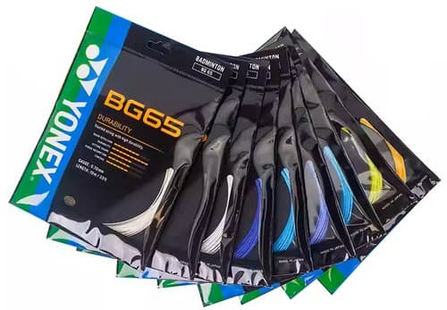 New Yonex BG65 Badminton Racquet String 0.70mm 10m 33F BG65