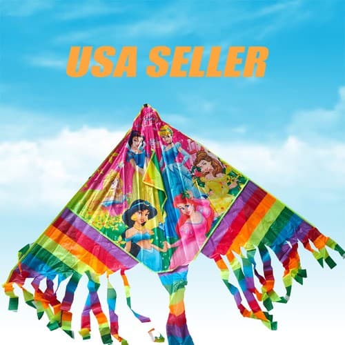 60" Disney Princes Kite Outside Toy Sport Fun Gift k82