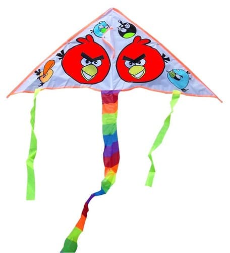 Kid's Bird Kite Diy Drawing Water Painting Teaching Fly String K51