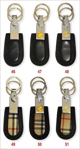 KEYCHAIN LEATHER Car Key Home Key chain EA46