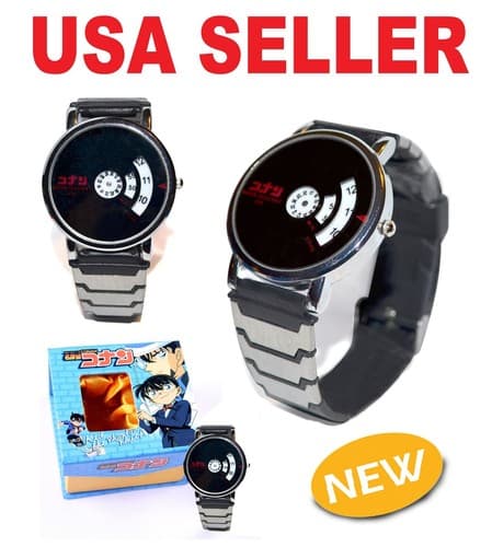 Japanese Anime Cosplay Detective Conan Sport Watch WB10