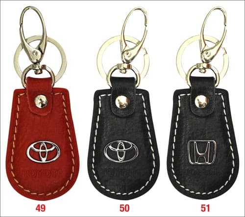 KEYCHAIN GENUINE gift LEATHER Car Key Home Key chain CA49