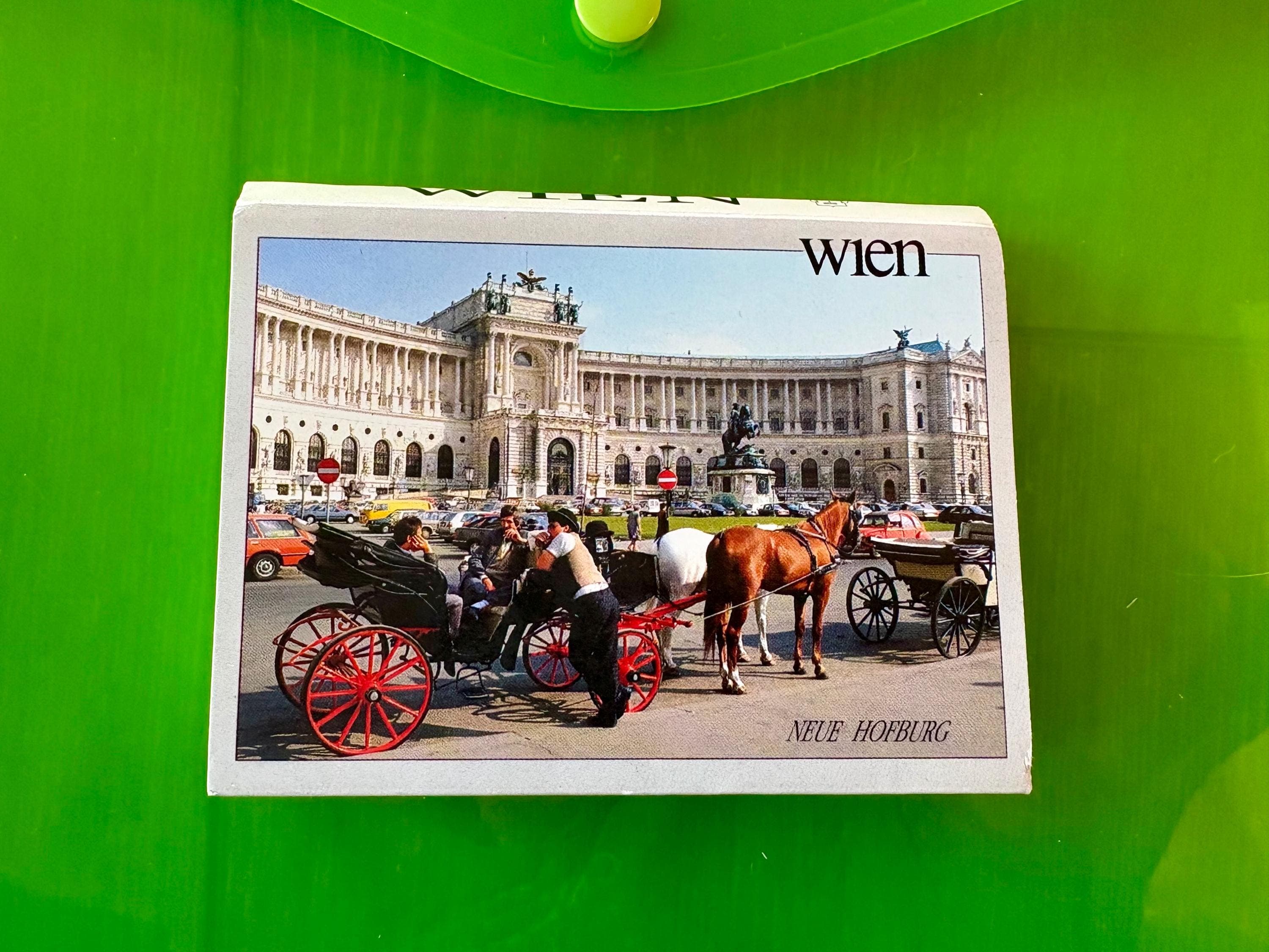 Vintage Book of Postcards from WIEN~ Austria