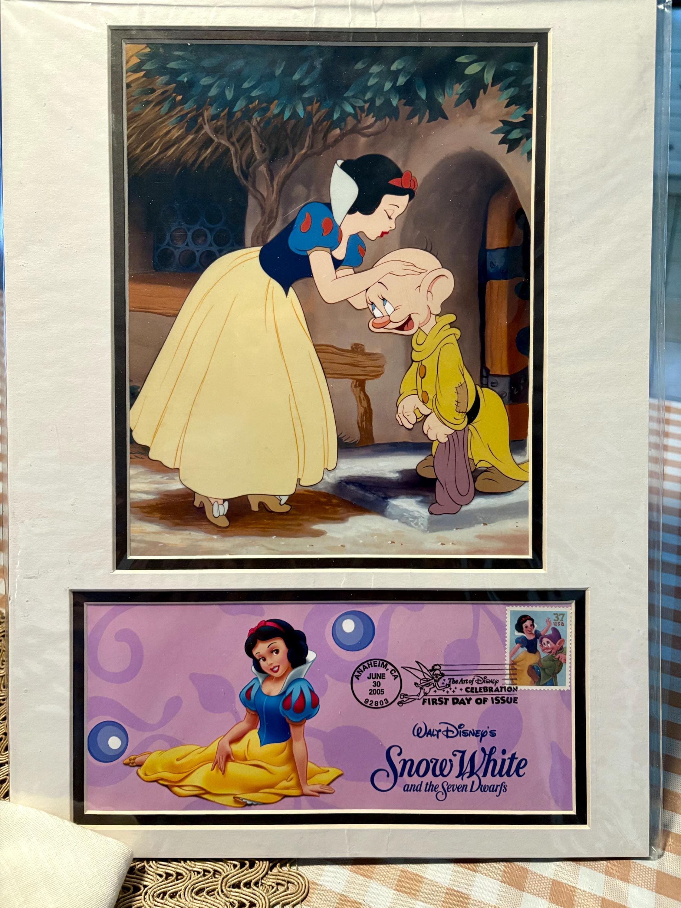The Art of Disney: Celebration" First Day of Issue Framed Print and Stamp Set~ 2005
