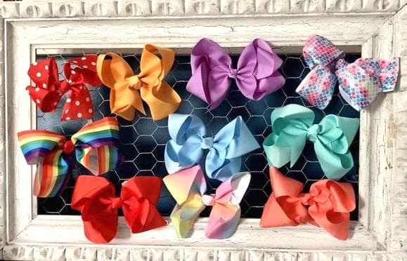 New! 5” Hair Bows from Pete + Lucy