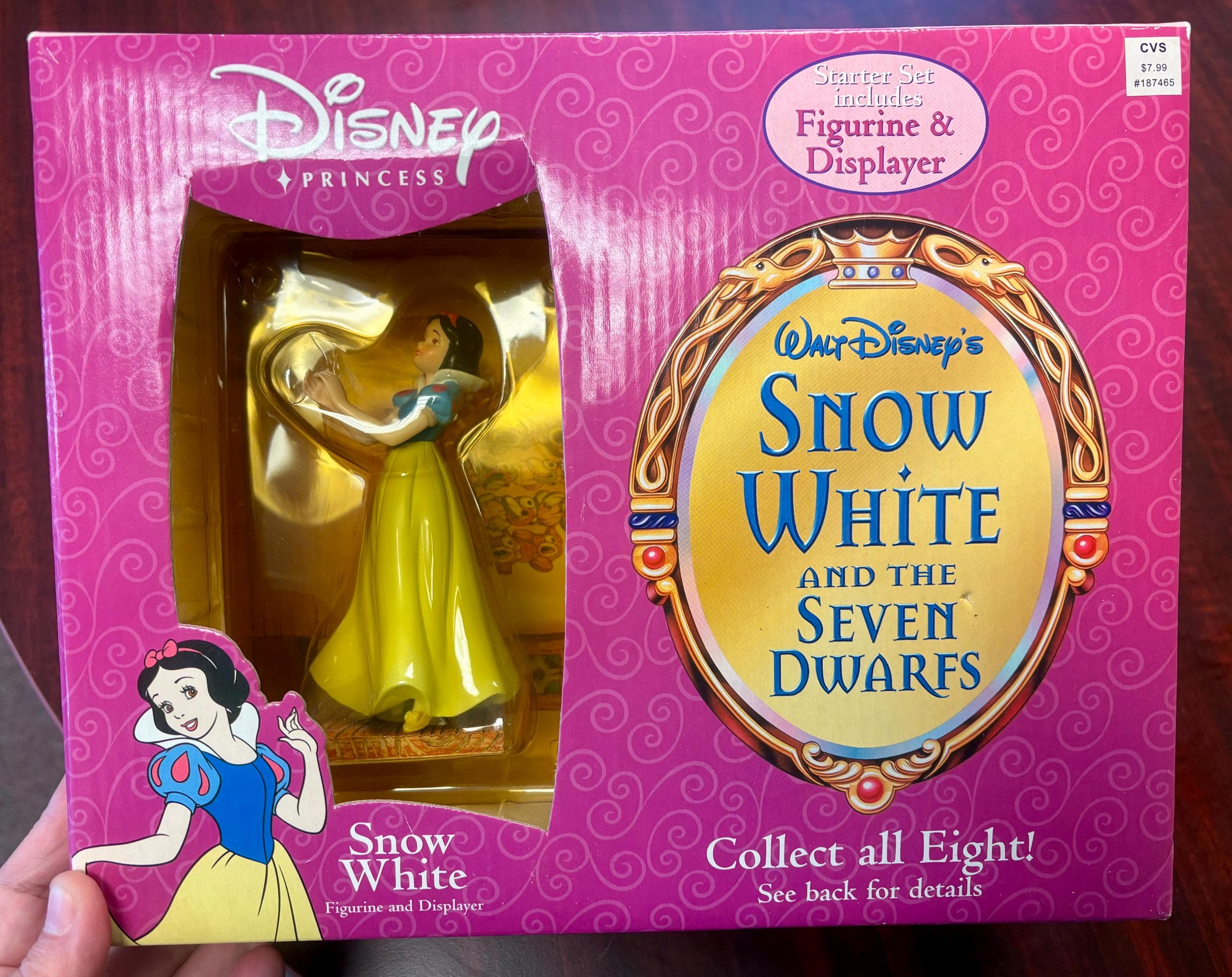 Snow White & The Seven Dwarfs - Enesco 65th Anniversary “Snow White” Vintage Disney 2002 New in Original Box~ Disneyana