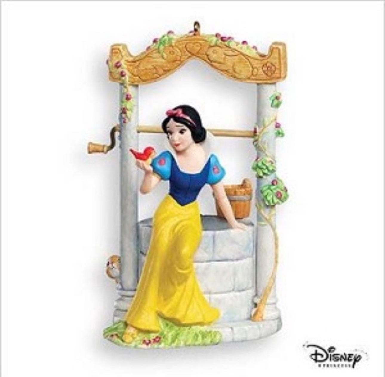 Vintage DISNEY Hallmark “Wishes Really DO Come True” Keepsake Ornament~ Disney’s Snow White 70th Anniversary - Mint in Box