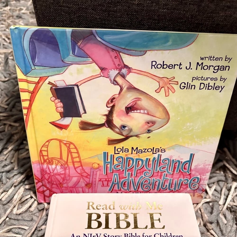 Read with Me Bible: Vintage Story Book & John 3:16 Book- Homeschool Teachers
