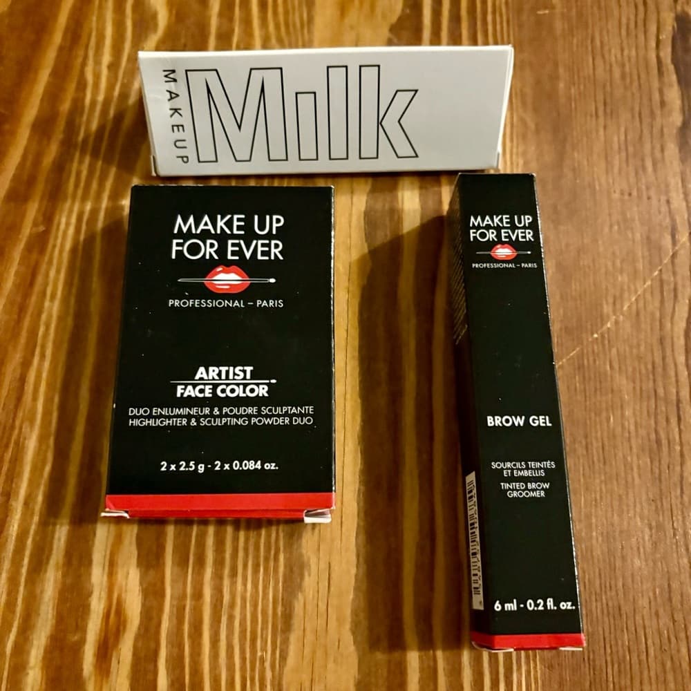 Make Up For Ever & MILK Beauty Bundle~ New in Box 3 Piece Bundle