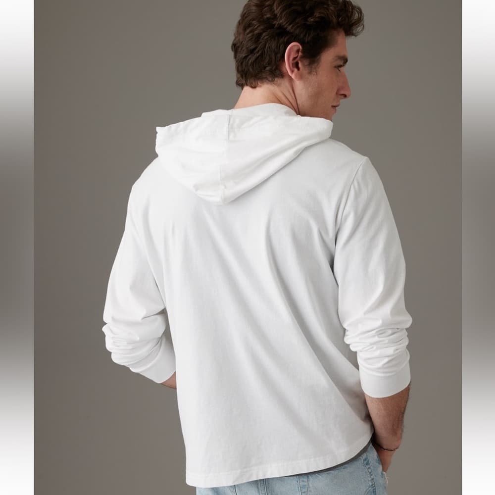 American Eagle Super Soft Photo Graphic hoodie t-shirt~ NWT