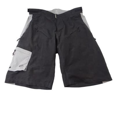 Fox Racing Mens XL Black Gray Mountain Bike Cycling Shorts Padded Liner