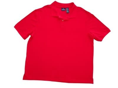 Bugle Boy Men's Red Polo Shirt XL