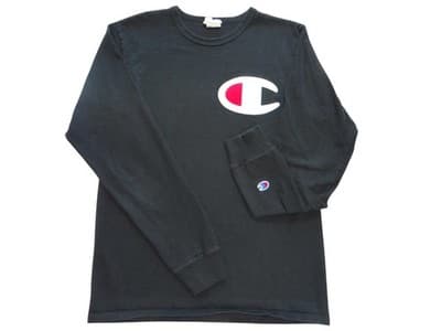 Champion Long Sleeve Logo Shirt - Black