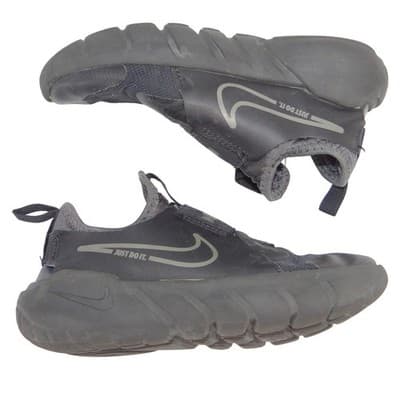 Nike Dynamo Go FlyEase Kids Black Anthracite Sneakers DJ6040-001 Size 13.5C