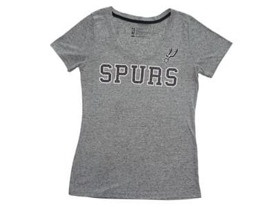 NBA San Antonio Spurs Women's T-Shirt - Gray