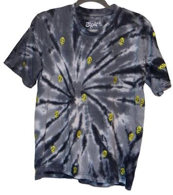 Eighty Eight Brand Tie-Dye Melting Smilies T-Shirt - Small