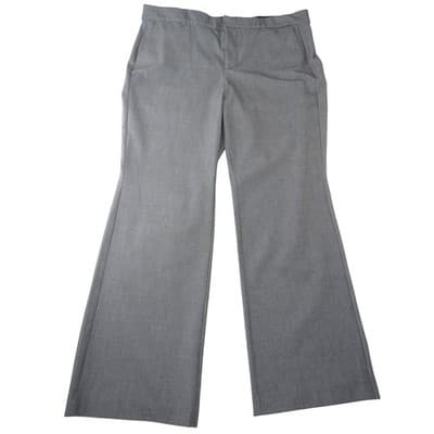 Studio by Torrid Womens Gray Wide Leg Dress Pants Size 18R Stretch Career