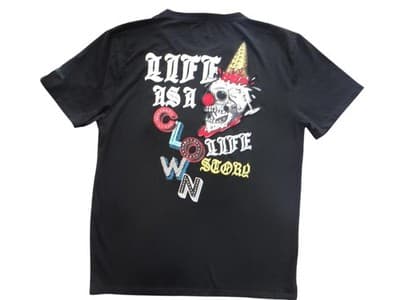 BKYS Black Clown Life Graphic Tee