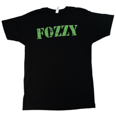 Fozzy Save the World Tour 2023 Black T Shirt Mens Size Large