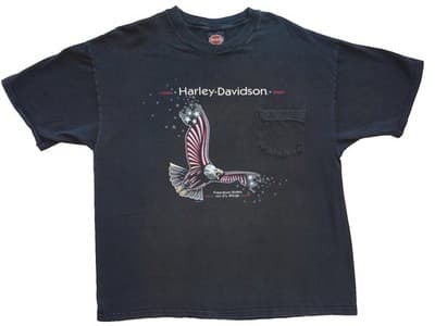 Harley-Davidson Men's Black Graphic T-Shirt XXL