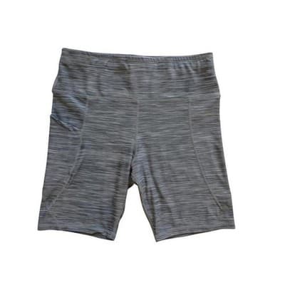 High-Performance Gray Athletic Shorts