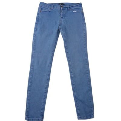 Forever 21 Womens Skinny Jeans Medium Wash Blue Mid Rise Denim Pants Size 26