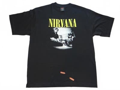 XL Vintage Nirvana Band Graphic T-Shirt