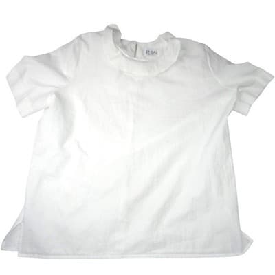 Vintage REGAL Womens White Short Sleeve Top Made USA Size Large Classic