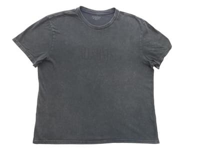 All Saints Vintage style Black Graphic T-Shirt - NUTOPIA - Large