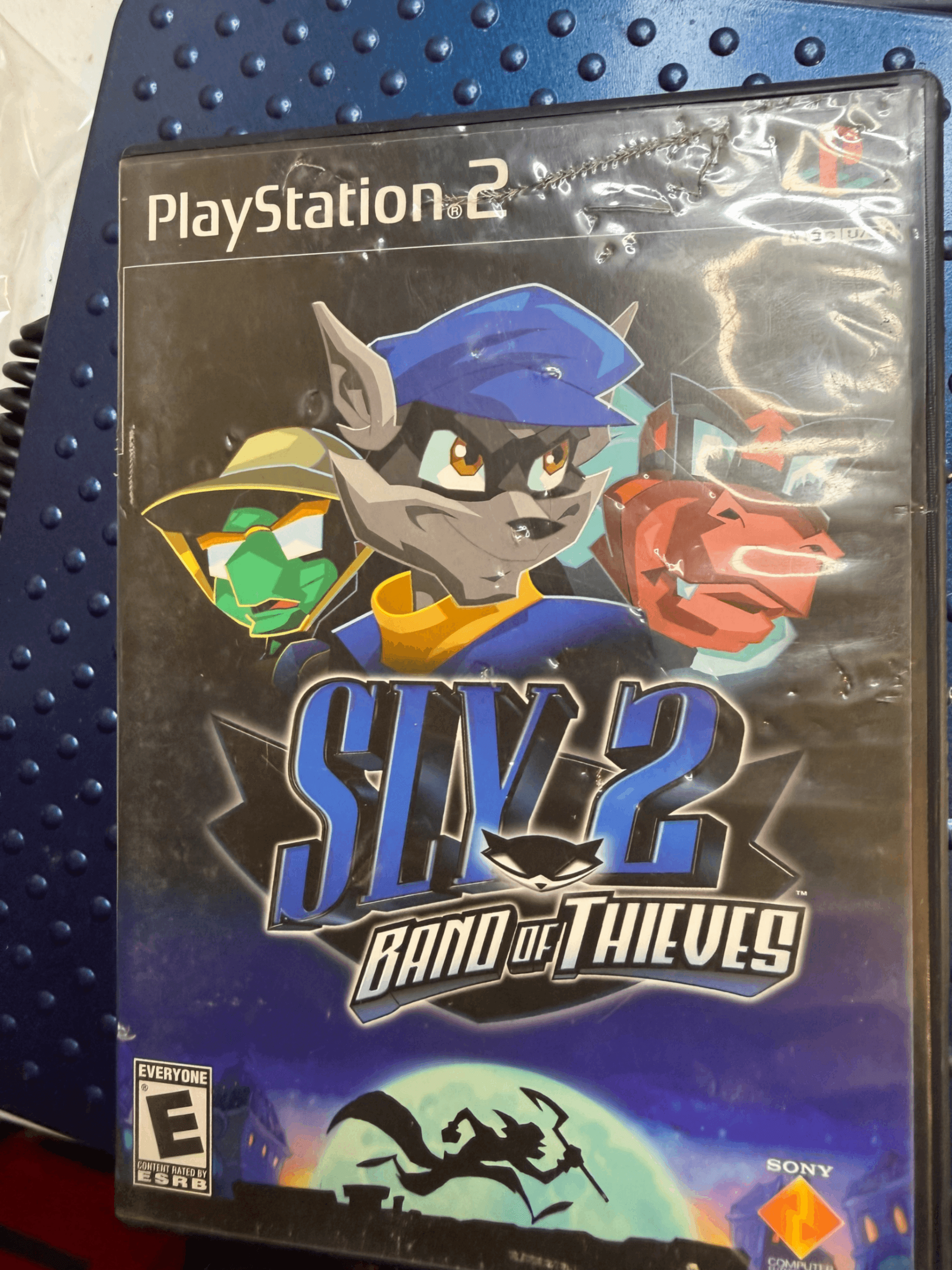 Sly 2 Band of Thieves PS2 Black Label Disc + Case