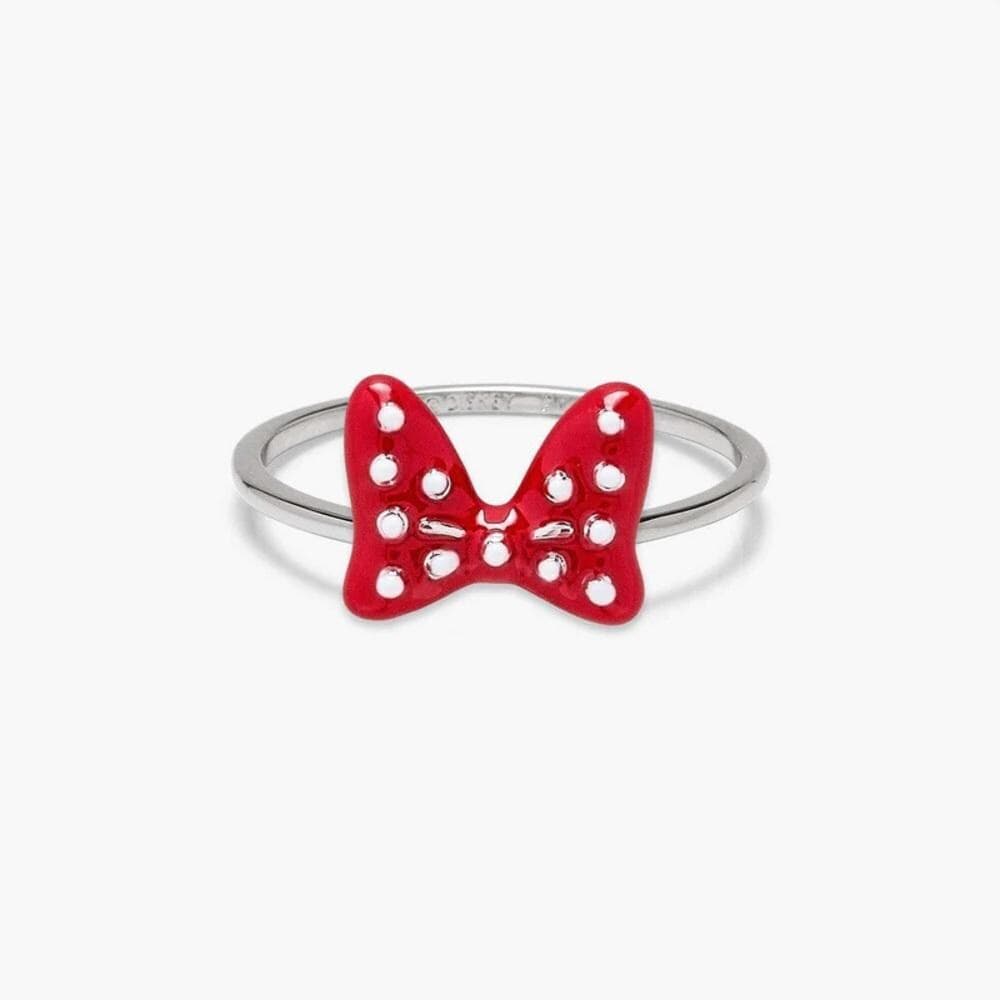 Pura Vida DISNEY MINNIE MOUSE Polka Dot Bow Ring- Nwt