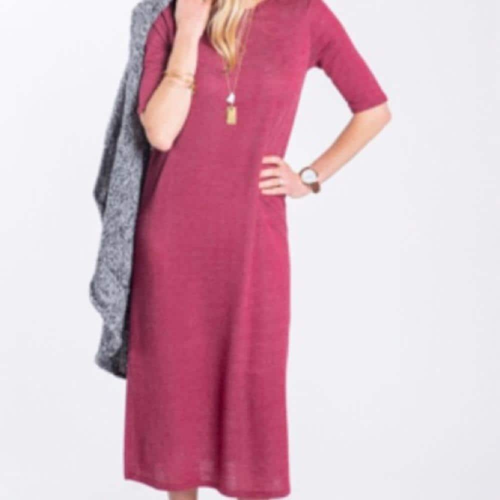 Agnes & Dora Lee Midi-Dress~ New