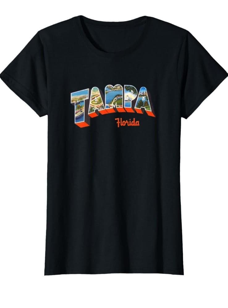 Tampa Florida Vintage T-Shirt- Size Medium